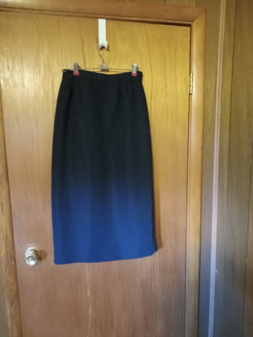 *3 FOR $13* New York Michele navy blue pencil skirt
